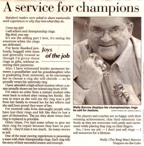 Article in The Standard, June 2008